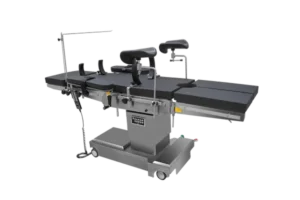 AM-Y19A-ZN electric surgical operating tables with radiolucent surface for radiology-assisted surgery.
