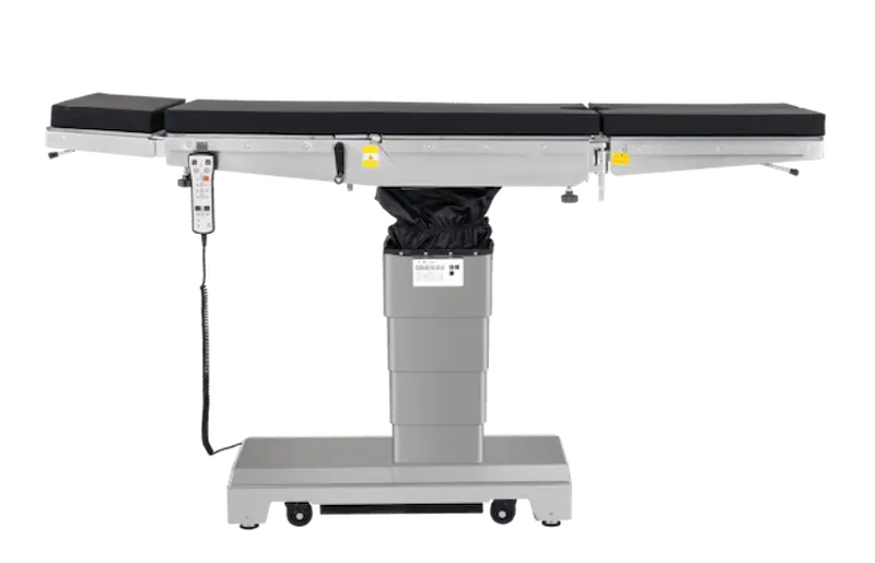 Orthopedic surgical table with traction extension for femur surgery
