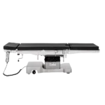 09B-CDW electric hydraulic surgical tables with C-arm compatible radiolucent surface for general surgery.