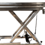 AM-P1 Electric lifting PET operating table with inlaid surface