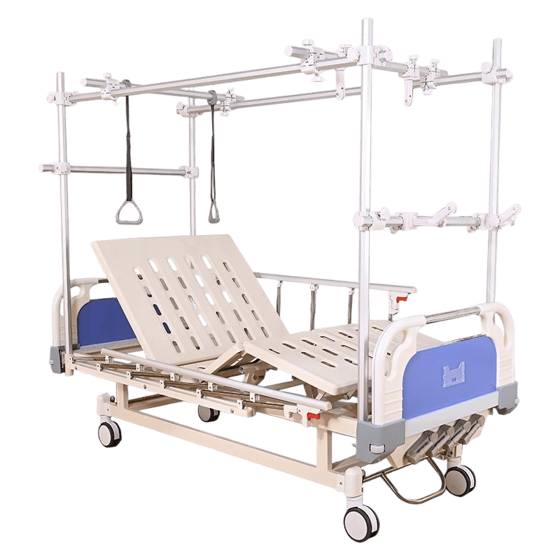 AM-B01-III-16 Manual 4 Crank Suspension Leg Orthopedic Bed