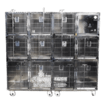 AM-P9 Three floors 12 doors - Dog cage