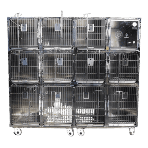 AM-P9 Three floors 12 doors - Dog cage