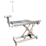 AM-P1 Electric lifting PET operating table with inlaid surface