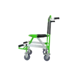 AM-ST10 professional stair chair EMS used by paramedics for safe emergency patient transport on narrow staircases.