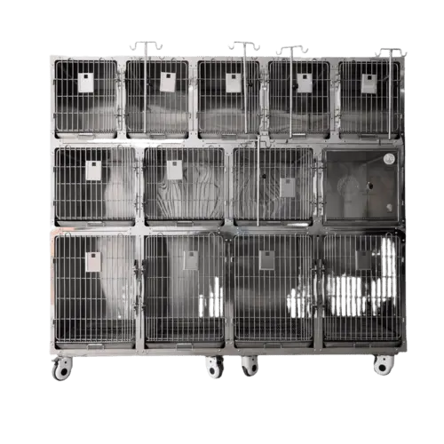 stainless steel boarding (hospitalization) cage