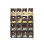AM-PC11 Four layers 28 doors Combination cat cage