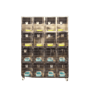 AM-PC11 Four layers 28 doors Combination cat cage