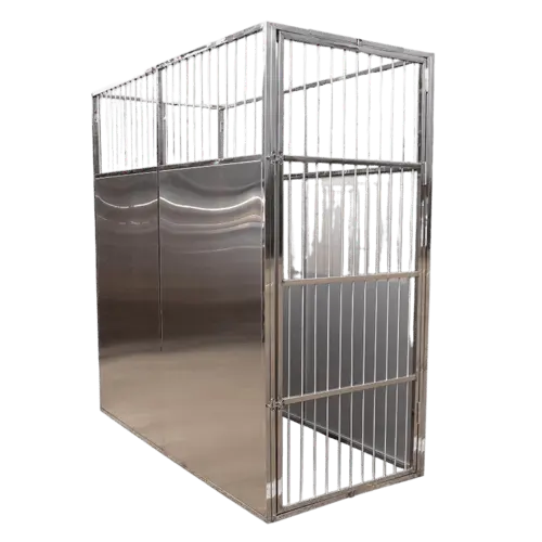 stainless steel dog cage