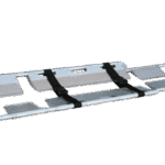 Silver Aluminum Alloy Scoop Stretcher AM-SC001