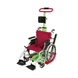 11D Portable stair climber for wheelchair with motorized tracks