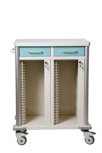 AM-02CHT50AD   Medical records trolley