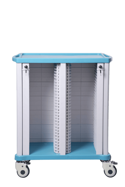 AM-02CHT60D2  Medical records trolley