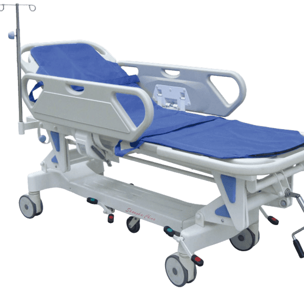 AM-TC01D Hospital Type Device Clinic Emergency Medical Equipment ABS Patient Transport Stretcher