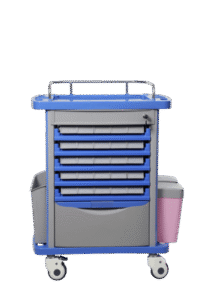 AM-MT750 Medical Medicine delivery trolley