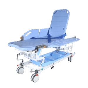 AM-TC01D Flip Guardrail Medical Equipment Hospital Type Device Clinic Emergency ABS Patient Transport Stretcher