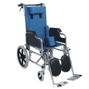 AM-FS212BCEG High Back Steel Manual Wheelchair