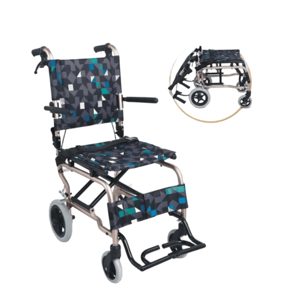 AM-FS804LABJ Lightweight Transit Wheelchair
