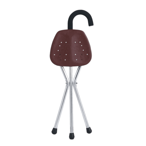 AM-FS9113L Walking Seat Cane For Elderly