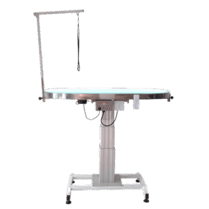 AM-LED Electric Height-Adjustable Grooming Table - Oval Top