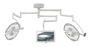 AM-Panalex-A Surgical Light with 4K UHD Camera and Monitor