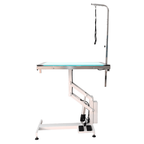 AM-M  LED electric lift beauty table Medium