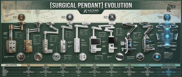 The Evolution of Surgical Pendants: From Utility Drops to Digital Interfaces ascend medtech