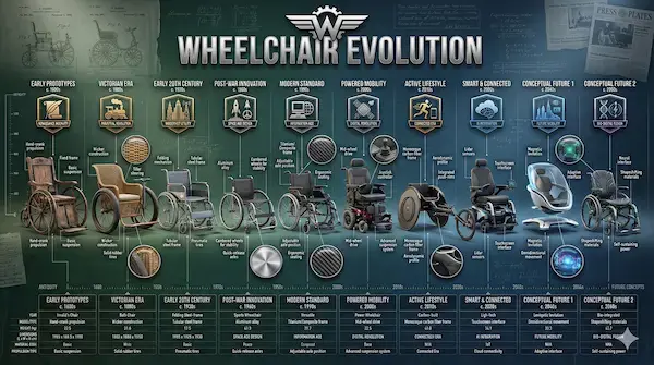 wheel chair history