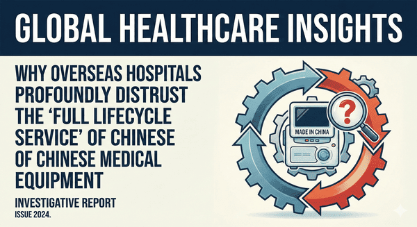 Why Many Overseas Hospitals Profoundly Distrust the “Full Lifecycle Service” of Chinese Medical Equipment
