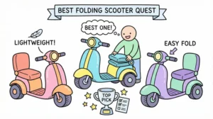 XY-L-X-02 lightweight electric folding wheelchair for seniors