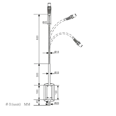 AM-KD-2005W-1 High-Brightness Medical LED Examination Lamp