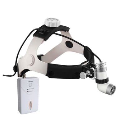 Head-mounted LED inspection lamp