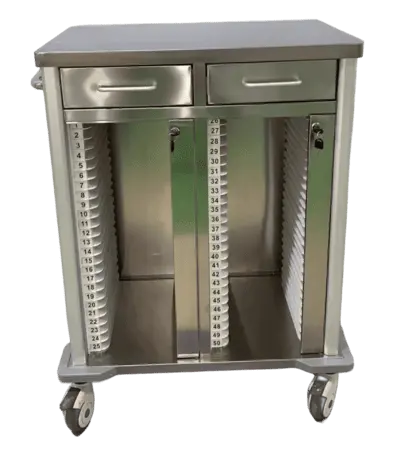 AM-02CHT50BD Medical records trolley