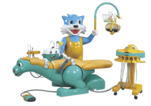 AM-8000IB Cartoon kids dental chair —Dinosaur style