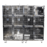 AM-P9 Three floors 12 doors – Dog cage