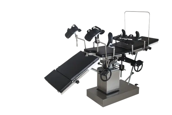 KST-Y08B YYSJ hydraulic operating table with gynecology leg supports