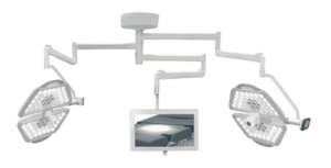 AM-Panalex-A Surgical Light with 4K UHD Camera and Monitor