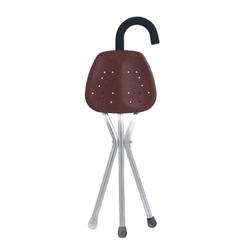 AM-FS9113L Walking Seat Cane For Elderly